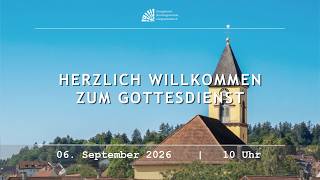 Gottesdienst am 06.09.2026 I Pfarrer Tobias von Hagen