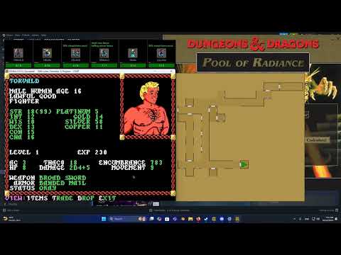 Let's Play Pool of Radiance (1988) Episode 2