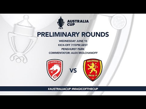 Australia Cup NSW - St George City FC v Wollongong United