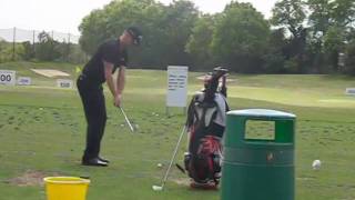 Alex Noren PGA European Tour Golf professional slow motion swing casio exilim ex-fh100