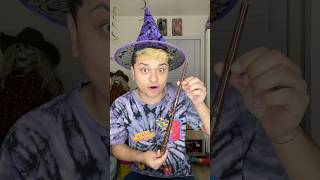 Be careful using magic wands! Or else you’ll end up like me 😭🪄 #magic #wand #halloween