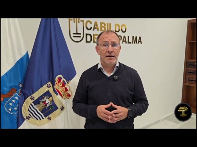 Sergio Rodríguez sobre las obras en la carretera LP 2 (La Palma)