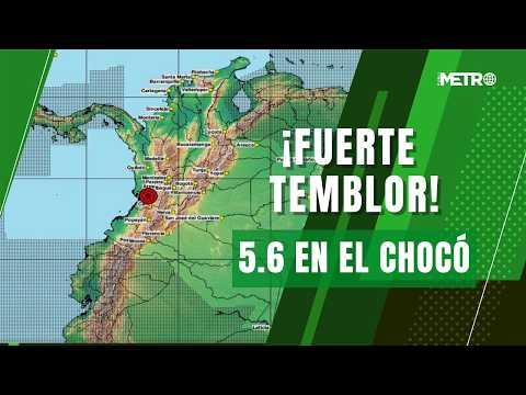 🚨 Así se vivió el temblor en Colombia: Sismo de magnitud 5.6 sacude al Chocó este 14 de mayo