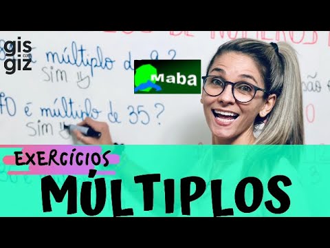 MÚLTIPLOS de NÚMEROS NATURAIS COMO CALCULAR MÚLTIPLOS Matemática Básica Prof Gis