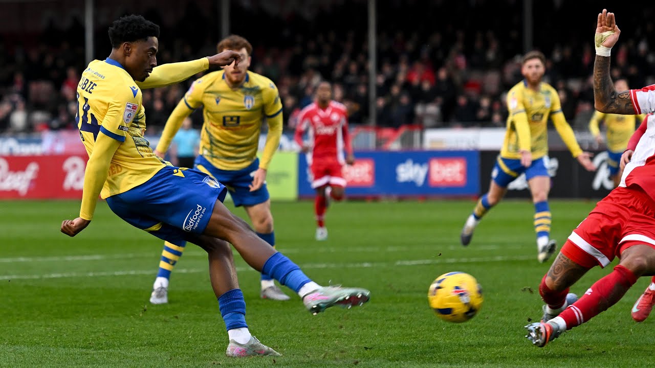 Crawley vs Colchester Highlights from Season 2025/2026