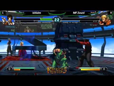 Ichisim Vs MF|Zouni - Africa Fighters Road To Evo 2013 KOF XIII