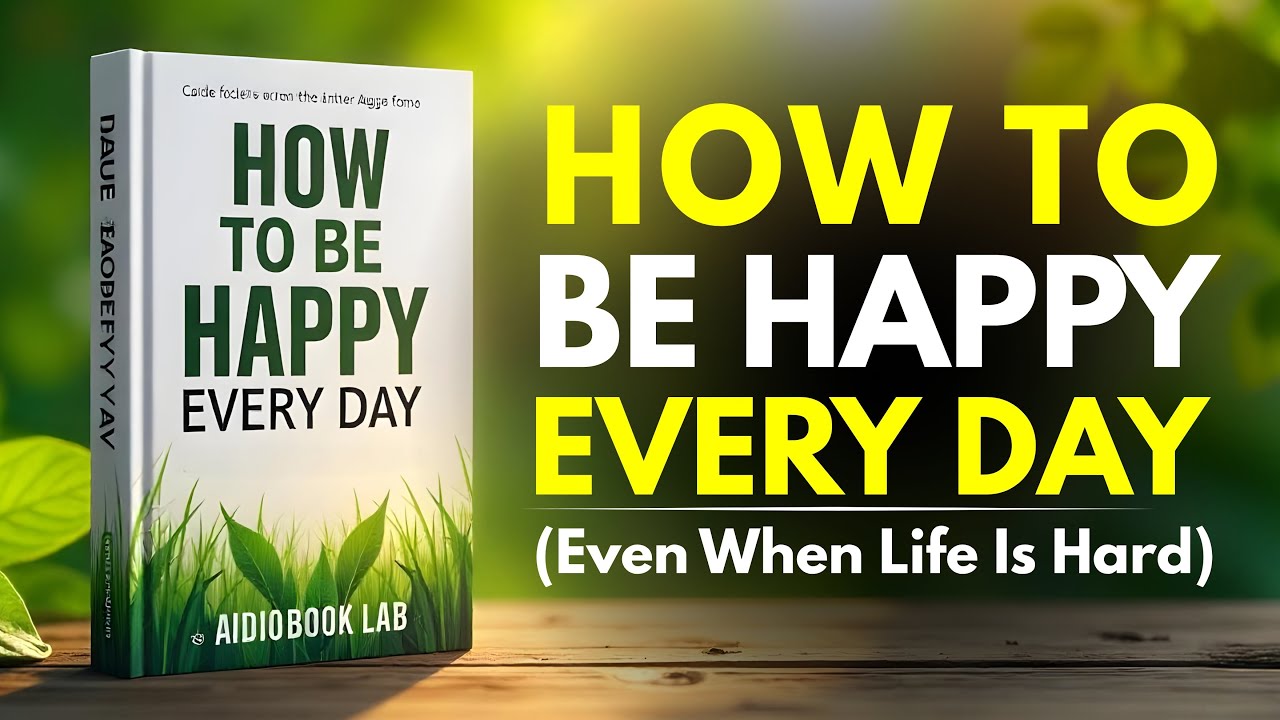 How to Be Happy Every Day - Even When Life Is Hard (Audiobook)
