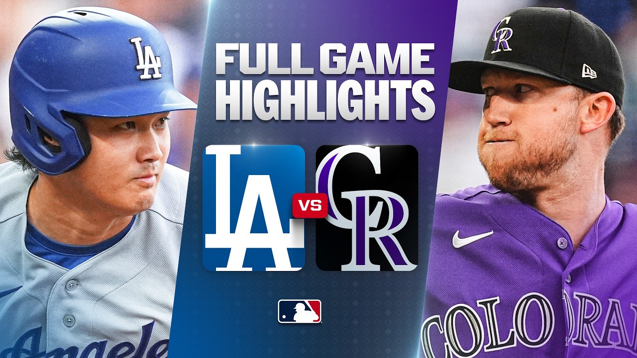 DODGERS vs. ROCKIES: Official Full Game Highlights (August 19) | 2026 MLB Season