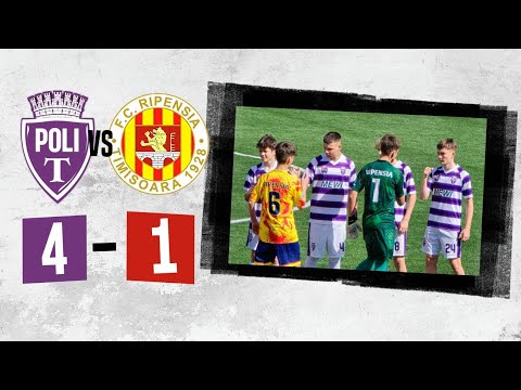 SSU Politehnica Timișoara U15 - SC FC Ripensia Timişoara U15 (4-1) Liga Elitelor U15,Seria 3,Etapa 8