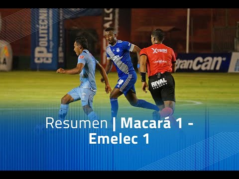 Resumen: Macará 1 - Emelec 1