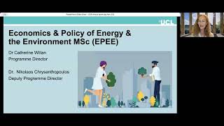 Master's degrees at the UCL Institute for Sustainable Resources