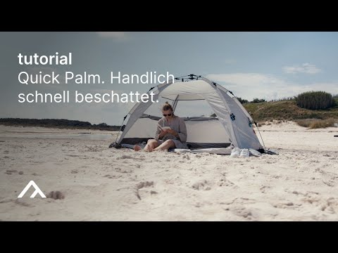 qeedo | Quick Palm ⛱️ Handlich schnell beschattet.