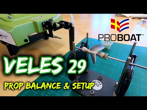 VELES 29 SETUP & PROP BALANCE!! 🚤 🌊