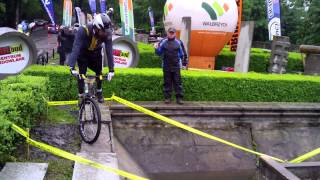 preview picture of video 'Gilles Coustellier section 4 UCI world cup Walbrzych 2013 semifinal'