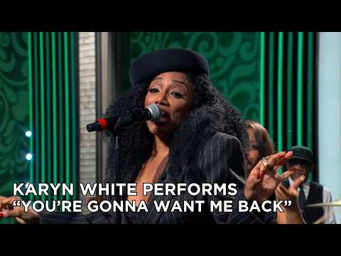 Karyn White Performs “You’re Gonna Want Me Back”