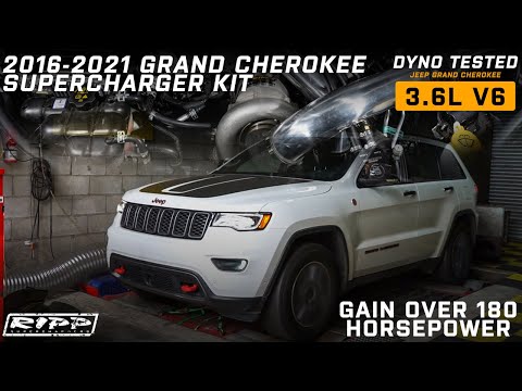 RIPP Supercharger Kits for 2016-2021 V6 Jeep Grand Cherokee
