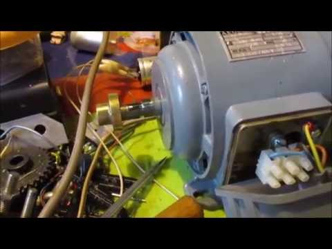 AEG Kondensatormotor (Asynchronmotor) anschliessen