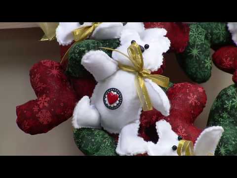 Mulher.com - 24/11/2016 - Guirlanda de ursinhos - Vera Brugin PT2