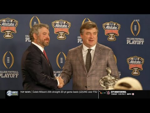 Press Conference | Kirby Smart and Pete Golding on CFP Quarterfinal Sugar Bowl: Georgia vs. Ole Miss