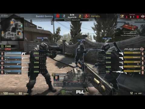 Astralis vs Gambit - de_inferno[map2] - Semi-final - PGL Major Krakow 2017