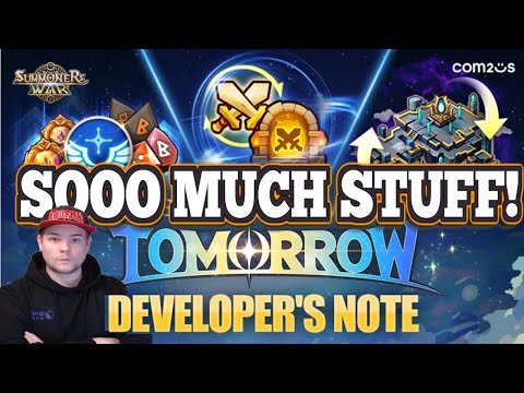More Info About The Tomorrow Update Dev! Coming Early Next Week! INSANE REWARDS?! - Summoners War