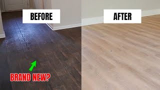 Replacing Two-Year-Old Flooring With LVP