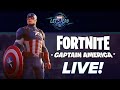 Captain America Joins FORTNITE! | Marvel Let's Play LIVE