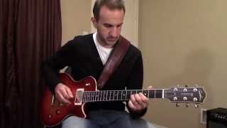 Video thumbnail for Trying out the Godin Summit Classic by Andy Dacoulis