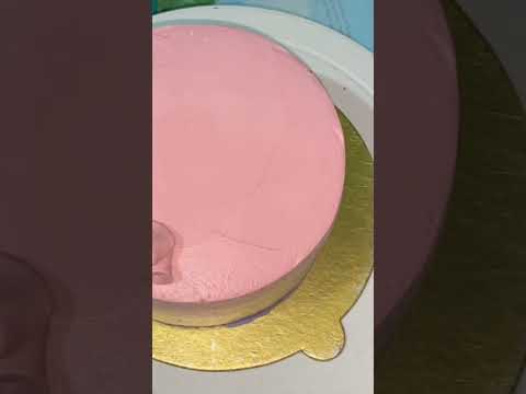 Making whipped cream roses for tall cake decoration!! Trending cake decoration video