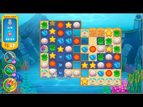 Seascapes Trito's Adventure Level 257 - No Boosters