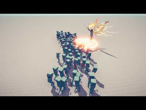 Battle Archangel vs 100x Steves in Diamond Armor | Totally Accurate Battle Simulator (SECRET UNITS)