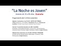 Programación semanal  Espacio Joven 1-8 noviembre
