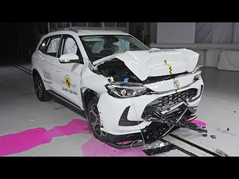 New MG ZS Hybrid Crash Test | Safe Chinese SUV ?