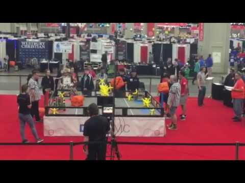 2616D DEUS VEX MACHINA - 9th Match at the 2017 VEX Robotics World Championship