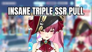 Marine's Wild 3-SSR Streak Sparks a Rival Gacha Threat | Houshou Marine