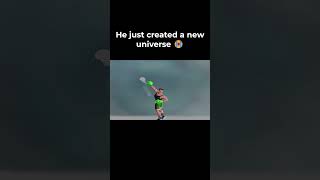 Cover art for he just created a new universe out that punch