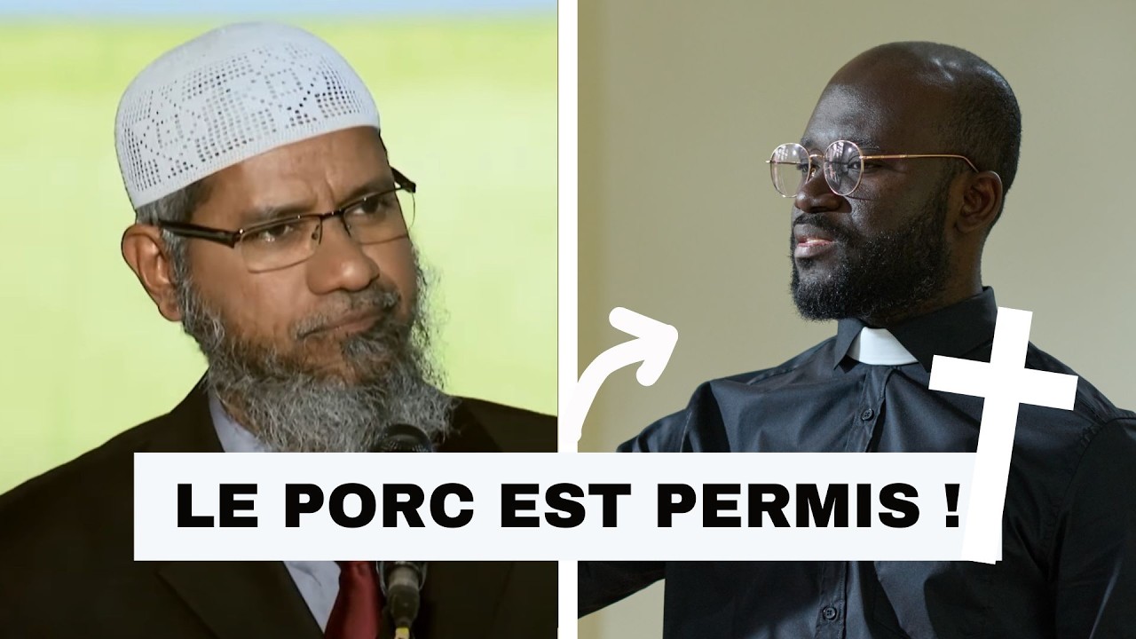 Ce chrétien dit que le porc est permis dans bible ?! - Zakir Naik en français