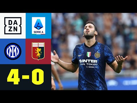 Hauptsache Mailand! Calhanoglu mit Traumdebüt: Inter Mailand - CFC Genua 4:0 | Serie A | DAZN