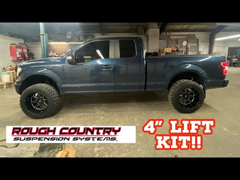 2018 Ford F-150 4” ROUGH COUNTRY LIFT KIT!! Full install!! #liftedtrucks #f150
