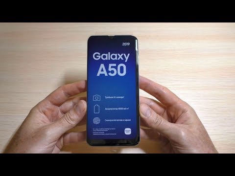 Samsung Galaxy A50 unboxing