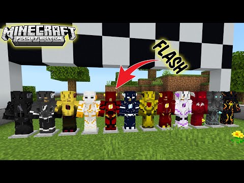 Insane Speed Run in Minecraft - Play as The Flash!