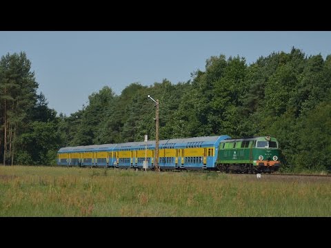 Ostbahn: SU45 z bipami na Regiach Krzyż - Kostrzyn. Woodstock 02.08.2015r.