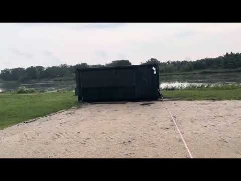 Okolice mostu Milenijnego widok na Odrę