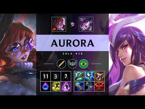 Aurora Mid vs Syndra - BR Challenger Patch 25.05