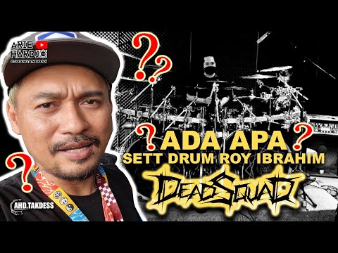 THIS IS ROY IBRAHIM'S DRUM SETUP ‼️ - STAGE X SYNCRONIZE FEST