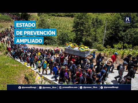 Prorrogan el estado de Prevención en Nahualá y Santa Catarina Ixtahuacán por 15 días más