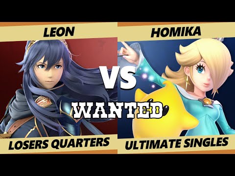 Wanted S4 C2 Losers Quarters - Leon (Lucina, Chrom) Vs. Homika (Rosalina) SSBU Ultimate Tournament
