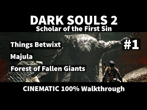Dark Souls 2 SotFS 1/24 - 100% Walkthrough - No commentary track