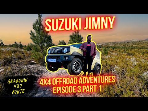 Suzuki Jimny 4x4 adventure off road drive - Grabouw trail EPS3 PART1