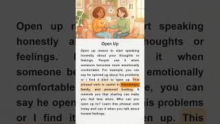 Open Up #learnenglish